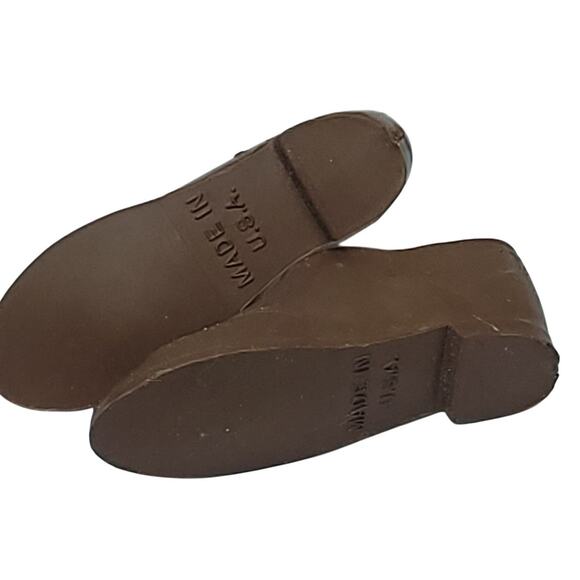 2 Pair of Mattel's Ken 1959 Vintage Brown Dress Shoes - Picture 2 of 9